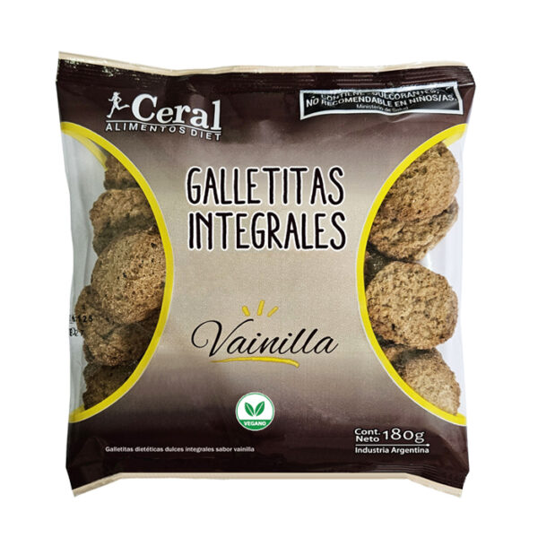 Galletitas integrales vainilla