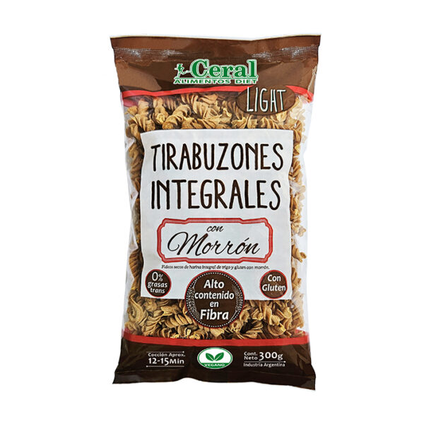 Tirabuzones integrales morrones